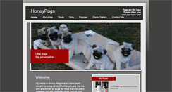 Desktop Screenshot of honeypugs.com